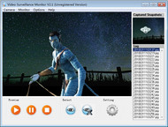 Webcam Surveillance Monitor screenshot